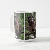 Barred Owl Koffiemok (Voorkant links)