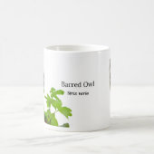 Barred Owl Koffiemok (Center)