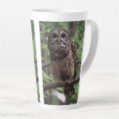 Barred Owl Latte Mok (Rechterhoek)