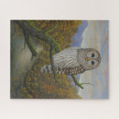 Barred Owl Legpuzzel (Horizontaal)