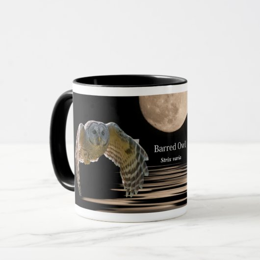 Barred Owl Mok (Voorkant links)