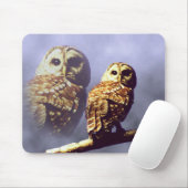 Barred Owl Mousepad Muismat (Met muis)