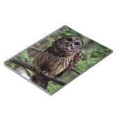 Barred Owl notebook Notitieboek (Linkerzijde)
