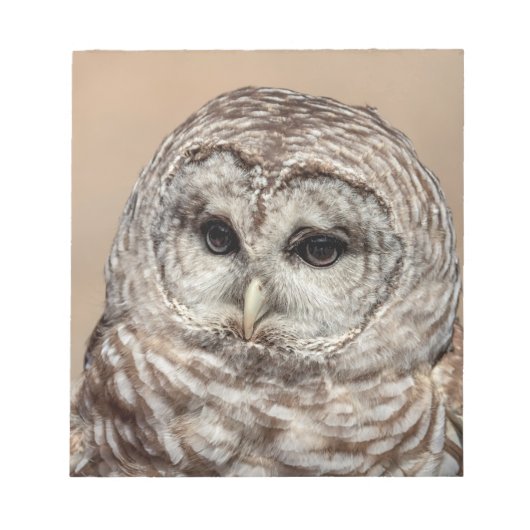 Barred Owl Notitieblok (Voorkant)