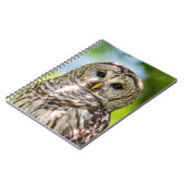 Barred Owl Notitieboek (Linkerzijde)