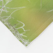 Barred Owl op boomarm Fleece Deken (Hoek)