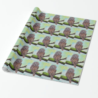 Barred Owl Painting Cadeaupapier