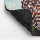 Barred Owl Painting Muismat (Hoek)