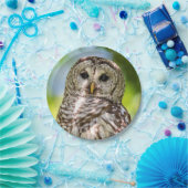 Barred Owl Papieren Bordje (Feest)