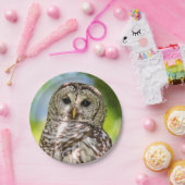 Barred Owl Papieren Bordje (Feest)
