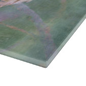 Barred Owl Pastel Oilschilderij Snijplank (Hoek)