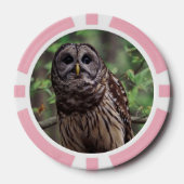 Barred Owl Poker Chips (Voorkant)