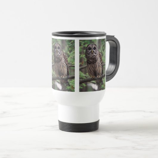 Barred Owl Reisbeker (Voorkant rechts)