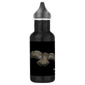 Barred Owl tegen een volle maan mok Waterfles (Links)