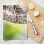 Barred Owl Theedoek (Quarter Fold)