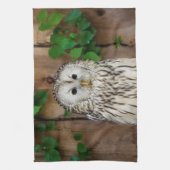 Barred Owl Theedoek (Verticaal)