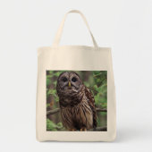 Barred Owl Tote Bag (Voorkant)