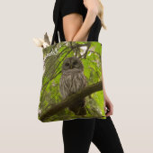 Barred Owl Tote Bag (Dichtbij)