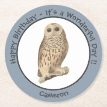 Barred Owl - Verjaardag of ander feestthema evenem