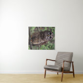 Barred Owl Wandkleed (In Situ (horizontaal))