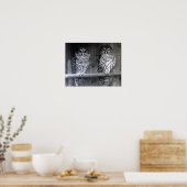 Barred Owls Poster (Keuken)
