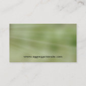 Barred Rock Chicken Egg Farmer Visitekaartje (Achterkant)