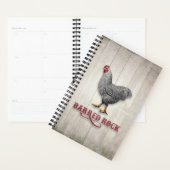 Barred Rock Chicken Planner (Display)