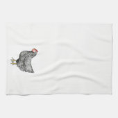 Barred Rock Chicken Towel Theedoek (Horizontaal)