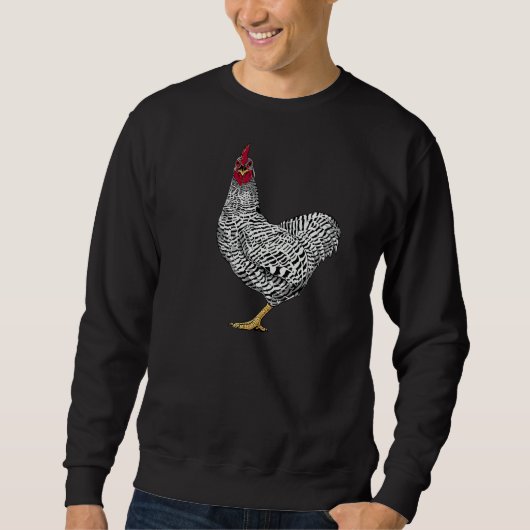 Barred Rock Chicken Trui (Voorkant)