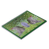 Barred Rock Hen Notitieboek (Linkerzijde)