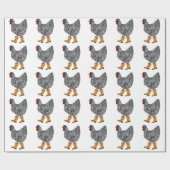 Barred Rock met Sloggers Products Cadeaupapier (Vlak)