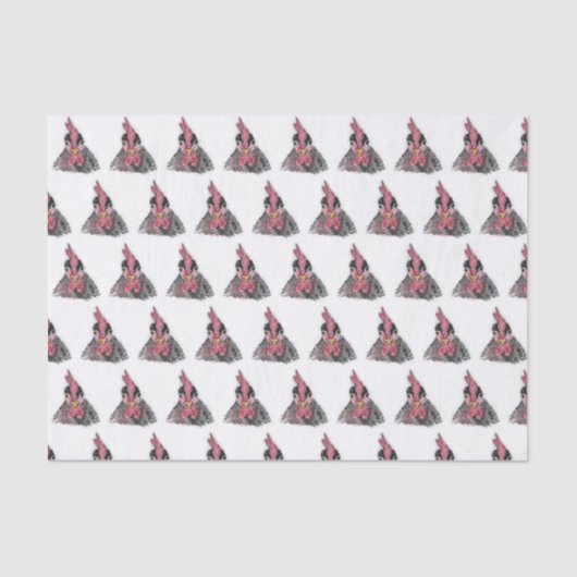 Barred Rock Tissue Paper Tissuepapier (Voorkant)
