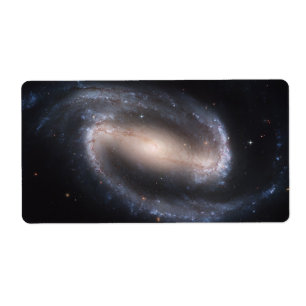 Barred Spiral Galaxy Etiket