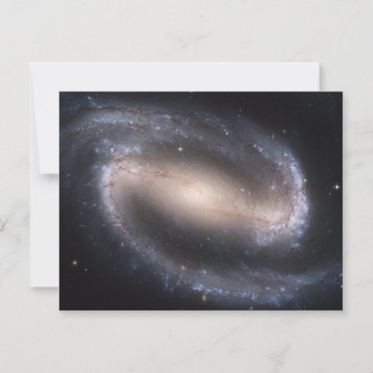 Barred Spiral Galaxy Kaart (Voorkant)