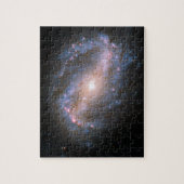 Barred Spiral Galaxy Legpuzzel (Verticaal)