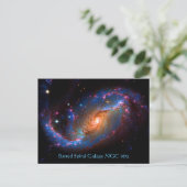 Barred Spiral Galaxy NGC 1672 Briefkaart (Staand voorkant)