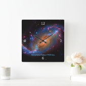 Barred Spiral Galaxy NGC 1672 Vierkante Klok (Huis)