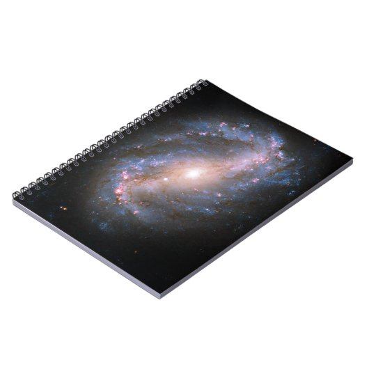 Barred Spiral Galaxy Notitieboek (Linkerzijde)