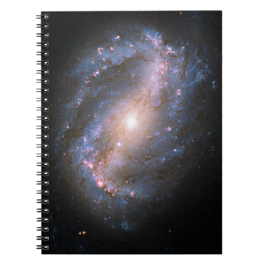Barred Spiral Galaxy Notitieboek (Voorkant)