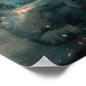 Barred Spiral Galaxy Poster (Hoek)