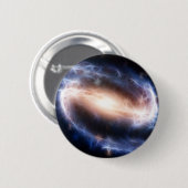 Barred Spiral Galaxy Ronde Button 5,7 Cm (Voorkant /achterkant)