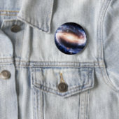 Barred Spiral Galaxy Ronde Button 5,7 Cm (In situ)