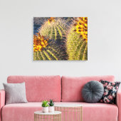 Barrel Cacti Canvas Afdruk (Insitu (Woonkamer))