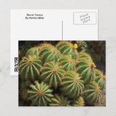 Barrel Cactus Briefkaart (Voorkant / Achterkant)