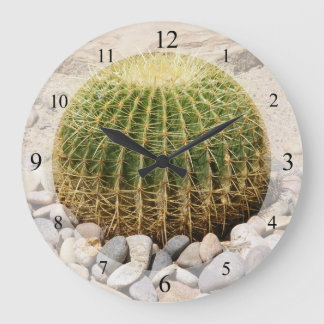 Barrel Cactus Clock Grote Klok