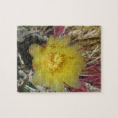 Barrel Cactus Fishhaakgeel Legpuzzel (Horizontaal)