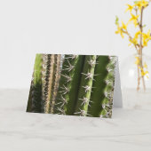 Barrel Cactus II Desert Natuur Foto Kaart (Gele Bloem)