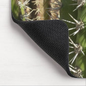 Barrel Cactus II Desert Natuur Foto Muismat (Hoek)