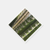 Barrel Cactus II Desert Natuur Foto Servet (Hoek)