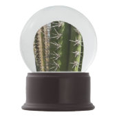Barrel Cactus II Desert Natuur Foto Sneeuwbol (Achterkant)
